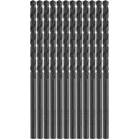 2610037875 Bosch 12 Pc. 15/64 Inch X 3-7/8 Fractional Jobber Black Oxide Drill Bits - Bl4142