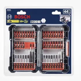 2610045673 Bosch Genuine 44 Pc. Impact Tough Screwdriving Custom Case System Set - Sdms44