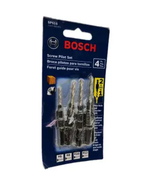 2610050972 Bosch Genuine 4pc. Hex Shank Screw Pilot Bit Set Sp515 #6 #8 #10 #12