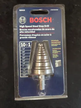 Bosch 2610918954 Genuine Oem Replacement Step Drill Bit - Sdh10 10 In 1 1/4 Inch To 3/8