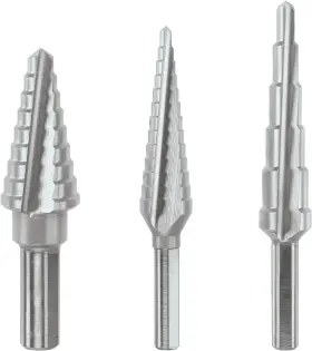 2610918958 Bosch Genuine 3 Pc. High Speed Steel Step Drill Bit Set - Sdh30