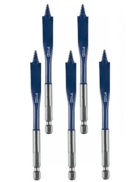 2610958261 Bosch 5 Pack Of 3/8 Inch X 4 Daredevil Spade Bits - Dsbs1003b-5pk