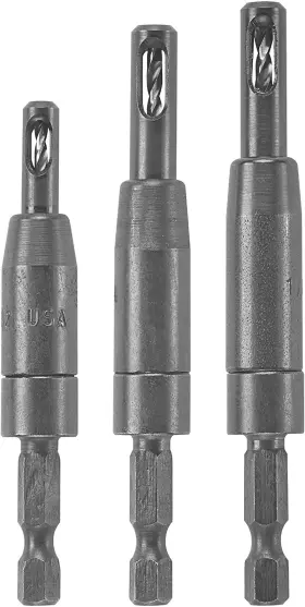 Bosch 744110201680 Cc2430 Clic-change 1/4 Inch Self-centering Drill Bit Assortment 3-piece