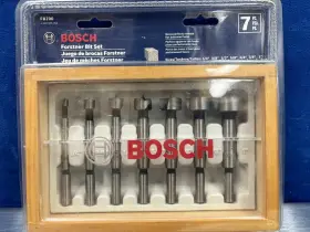 Fb700 Bosch 7 Piece Wood Forstner Drill Bit Set
