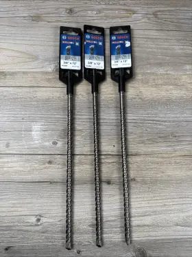Hc2064 Bosch 3 12 Inch Sds Plus Carbide Tipped Masonry Hammer Drill Bits 3/8 S4l