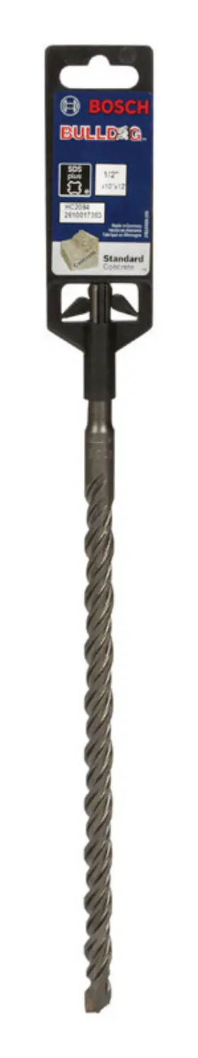 Hc2084 Bosch Bulldog 1/2 Inch X 12 Sds-plus Rotary Hammer Bit Steel
