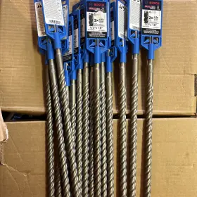 Hc4c2087 Bosch Lot Of 15 Hammer Drill Bit