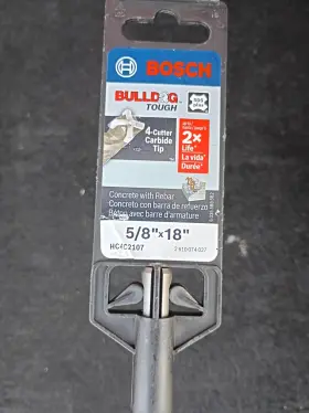 Hc4c2107 Bosch New 4 Cutter Carbide Tip 5/8 X 18