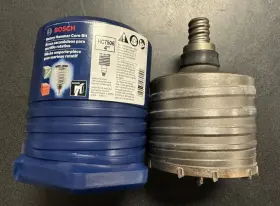 Hc7506 Bosch Rotary Hammer Core Bit 4 Inch Nice Blue Storage Case