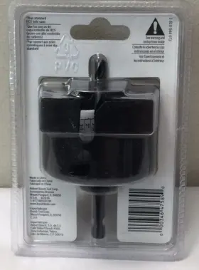 Hcd250 Bosch New 5x Daredevil 2-1/2 Inch Carbon Hole Saw Wood 1 3/4 Depth Sh5