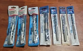 Imc16 Bosch Lot Of 7 Blue Granite Hammer Drill Bits 3 7/8 Industrial 7/16 5/16