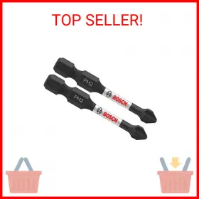 Itph2215 Bosch 15-pack 2 Inch Phillips #2 Impact Tough Screwdriving Power Bits