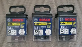 Itsq2115 Bosch 3 Packs Of 15 1 Inch Sq2 Square Head Drive Bits Impact Tough