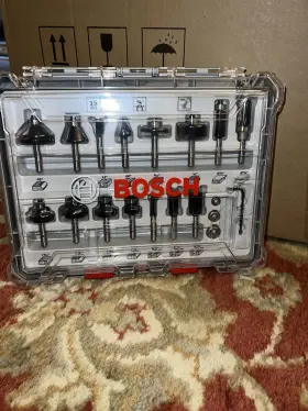 Rbs015mbs Bosch 15 Piece Universally Compatible Accessory Carbide-tipped Wood