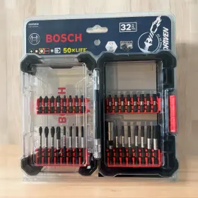 Sdmsd32 Bosch 50x Life 32 Pc Drill Bit Set New