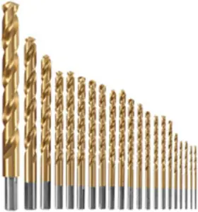 Ti21a Bosch 21 Pc. Titanium Nitride Coated Metal Drill Bit Set Free Shipping