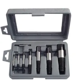 Brand Panovos 614591674597 8pcs Pipe Screw Extractor Set Damaged Broken Bolt Water Remover