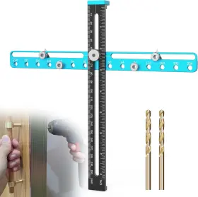 Seeu-123 Brand Seeuag Cabinet Hardware Doweling Jig Adjustable Handles Install Blue