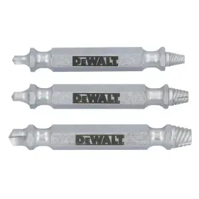 Dwafextract3 Branded Dewalt Max Impact Carbon Steel Extractor Set 3-piece