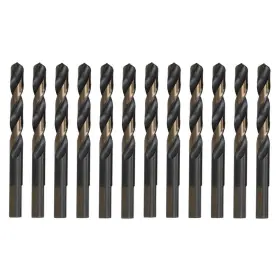 Branded Kfdml5/32p12 5/32 Inch High Speed Steel Mechanics Length Drill Bit With 3-flat Shank 12-piece
