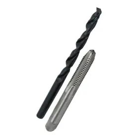 Poum14x1 Branded M14 X 1.5 High Speed Steel Tap And 12.50 Mm Drill Bit Set 2-piece Straight Black