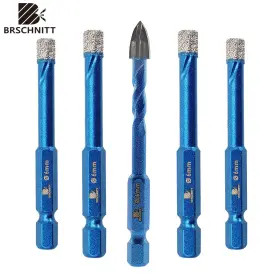 Bdb5 Brschnitt Triangle Shank Diamond Core Drill Bit Kit Porcelian Tile Granite Quick-fit