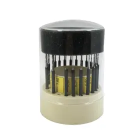 568300 Busch Twist Drill Set 20 Pcs From 50 To 1 60 Mm High-performance Steel