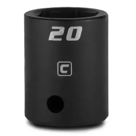 5-5020 Capri Tools 20 Mm Shallow Impact Socket 1/2-inch Drive 6-point Metric