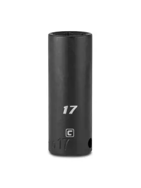 Cp53217 Capri Tools 886352532174 Deep Impact Socket 3/8-inch Drive 6-point Metric 17 Mm