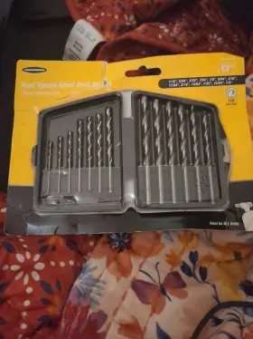 Case 792363617239 Warrior High Speed Steel Drill Bit Set 13 Pc. With Storage