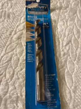 Century 081838223281 7/16 Inch Drill Bit