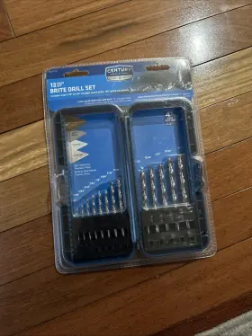 22713 Century Drill And Tool Brite Bit Set 13 Piece High Speed Steel