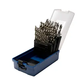 Century Drill & Tool 081838372804 37280 25 Pc Set Hss Brad Point Bit Wood Boring Tools