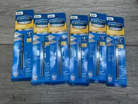 26210 Century Drill & Tool Lot Of 6 And 5/32 Inch Pro Grade Cobalt Bit