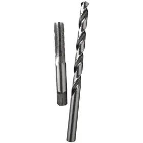 94506 Century Drill & Tool And 5/16-24 Fine Plug Carbon Steel Tap I Letter Bit Combo