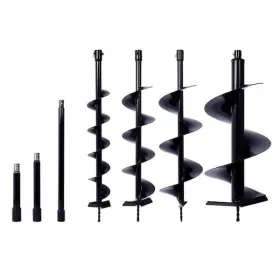 7-garden Cesicia 706767169652 Auger Drill Bits For Planting Set Of Bit Spiral