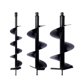Cesicia 711181110937 Auger Drill Bits For Planting Set Of 3-garden Bit Spiral F