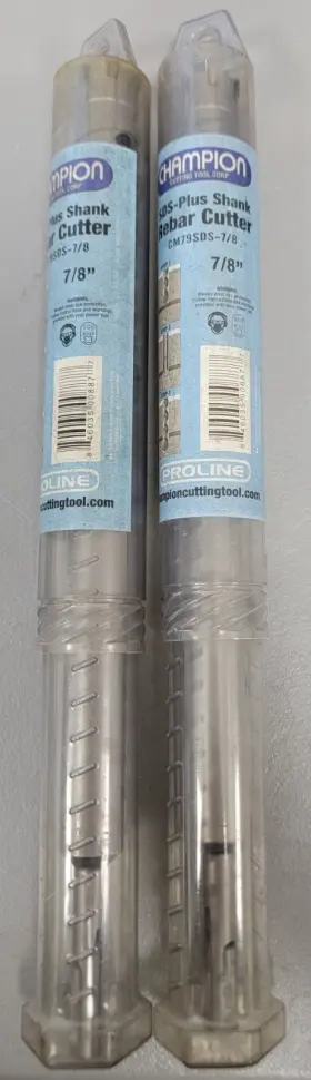 Cm79sds-7 Champion Lot Of 2 Sds-plus Shank 7/8 Inch Rebar Cutter Cm79sds-7/8 New