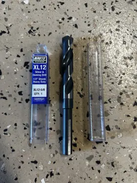 Xl12-5 Champion Xl12-5/8 Brute Platinum 1/2 Shank Drill Bit