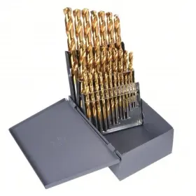 41800 Chicago-latrobe Jobber Drill Bit Set 29 Pc 1/16 Inch - 1/2 Right Hand
