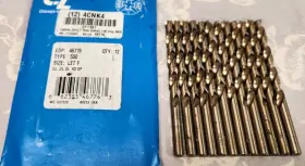 46776 Chicago Latrobe 12x Chicago-latrobe Jobber Drill Bits 550 Let F