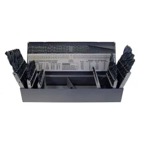 6wua6 Chicago-latrobe 57726 Jobber Drill Set 114 Pc Hss