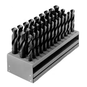 6wuc6 Chicago-latrobe 69858 Reduced Shank Drill Set 33pc Hss