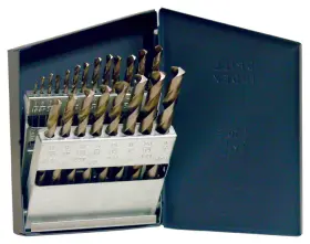 69887 Chicago Latrobe -69887 1v713 550 Series Cobalt Steel Jobber Length Drill Bit Set