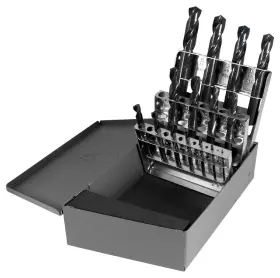 69889 Chicago Latrobe 159 Series Hss Short Drill Bit Set 15-pc 1/16 Inch - 1/2