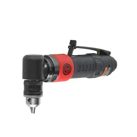 Cp879c Chicago Pneumatic 015451777524 - Air Power Drill 3/8 Inch 10 Mm Keyed Chuck Angle Handle 0.35 H