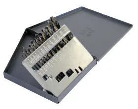 C18126 Cle-line 697334181262 Style 1876 135 High Speed Steel Heavy-duty Mechanics Length Drill Set