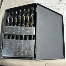C18125 Cle-line 29pc Jobber Drill Bit Set Hi-molybdenum M7 Black And Gold 1/16-1/2 Usa