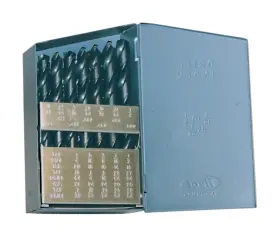 C21119 Cle-line 1/16 Inch -1/2 Steam Oxide Hss Twist Drill Bit Set 29pc