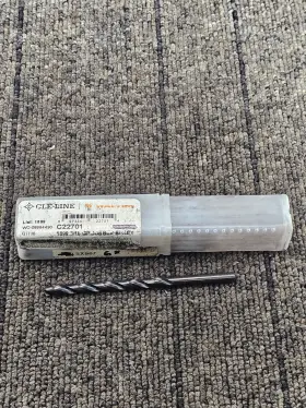 C22701 Cle-line Qty 6 Jobber Length Drill Bit 3/16 Inch 2-5/16 Flute L 3-1/2
